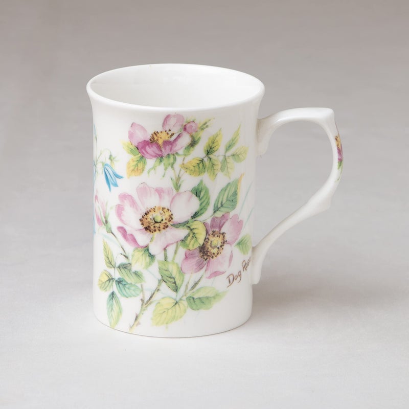 Grace Teaware Bone China Coffee Tea Mugs 9-Ounce (Sweet Floral) (Set of 4 Assorted) - Image 4